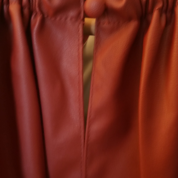 Faux Leather Top - Picture 4 of 6